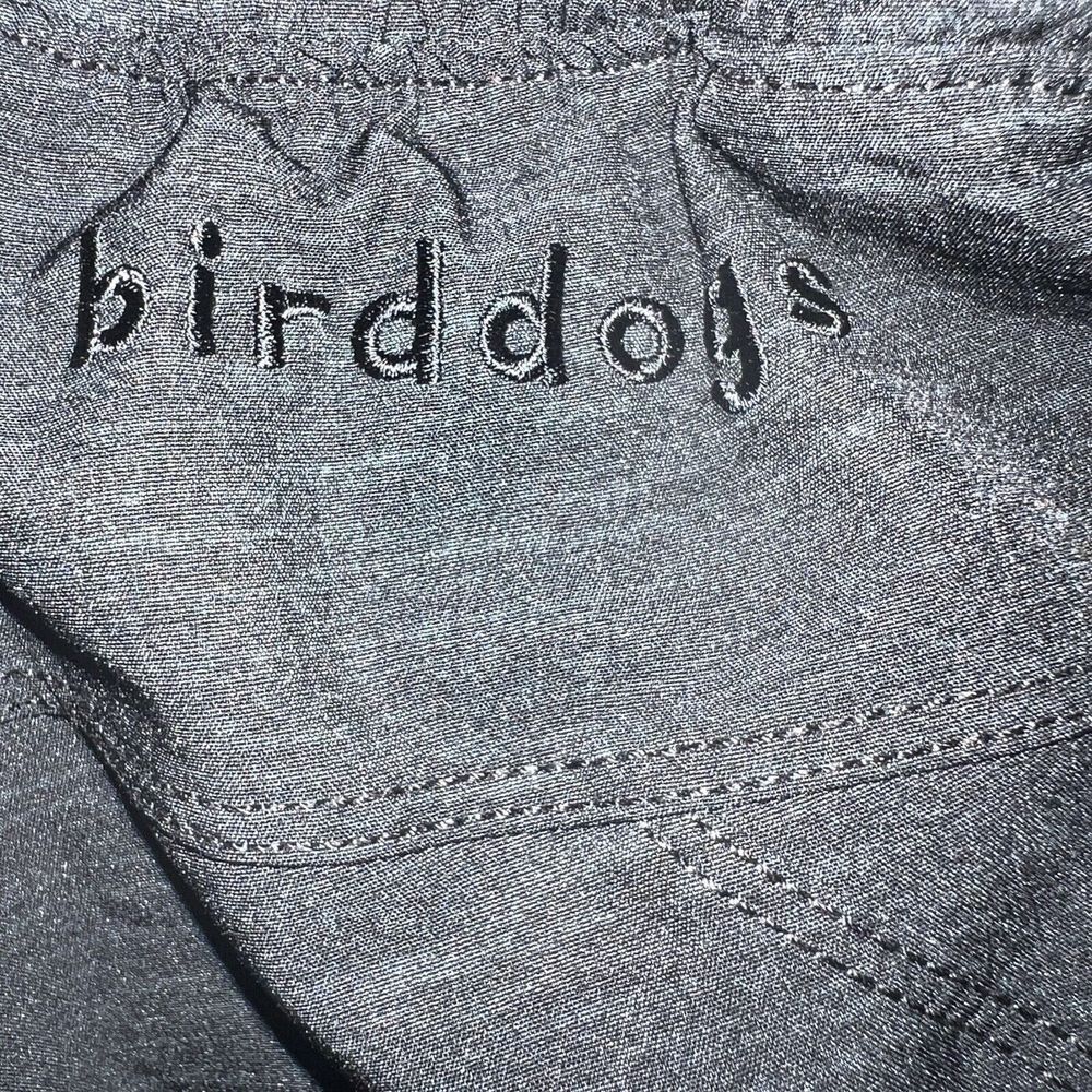 Bird Dog Mens Medium Long Black Boom Stick Athletic Lined Gym Training Shorts